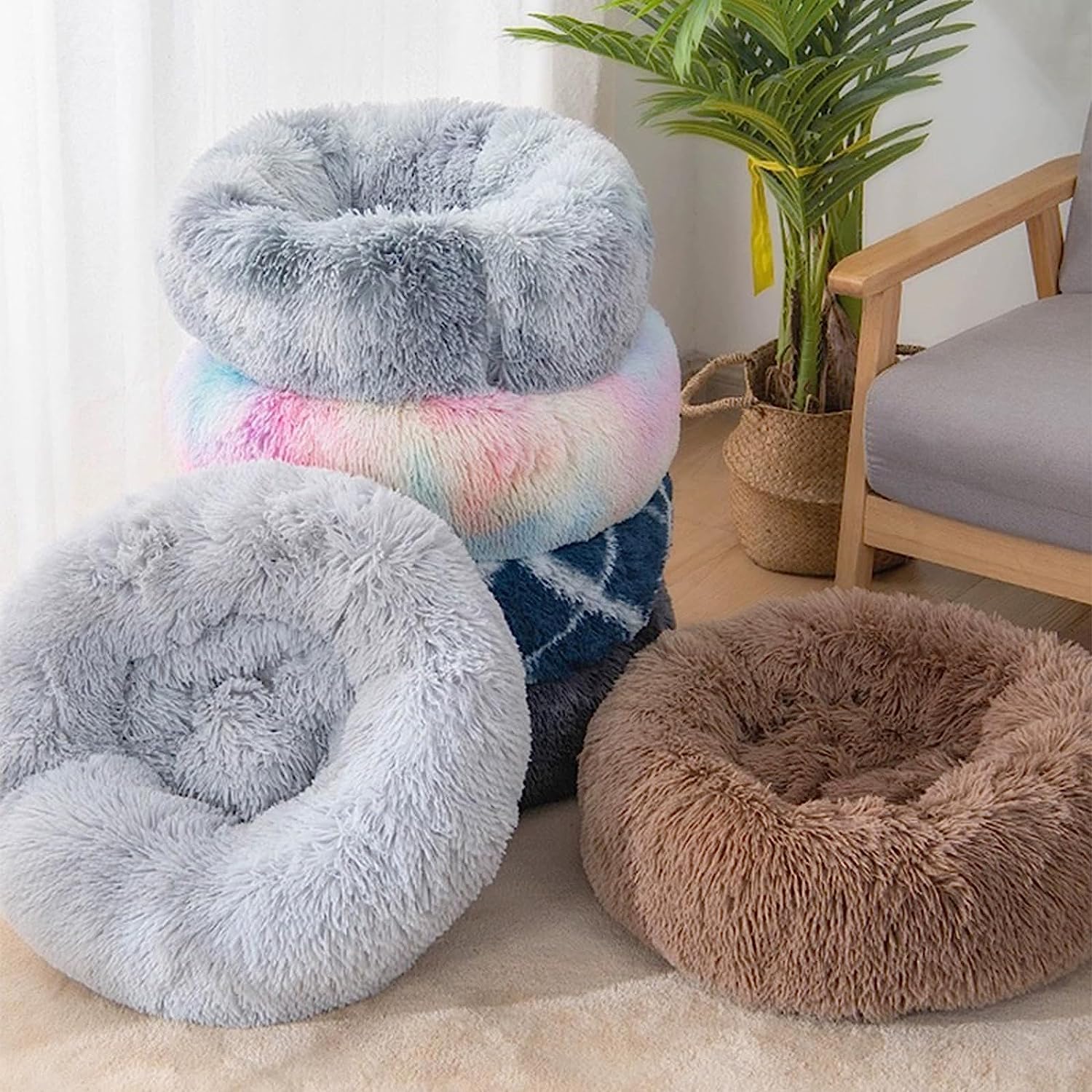 Doughnut bed for cats 