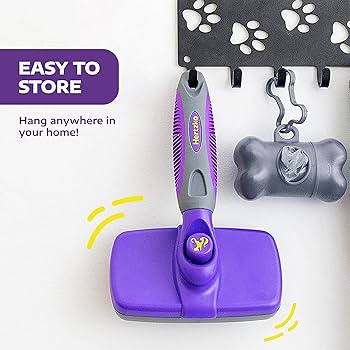 Maximize Your Cat’s Comfort: The Best Grooming Brushes Reviewed - Hertzko Self-Cleaning Slicker Brush